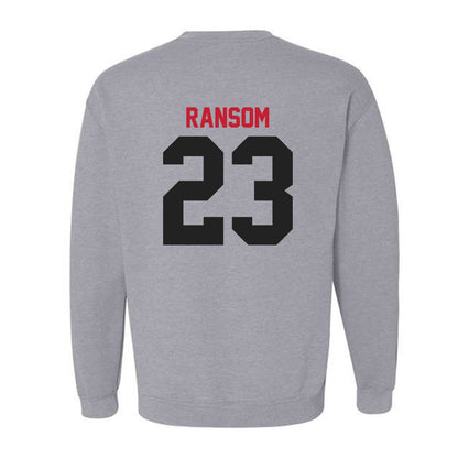 Ball State - NCAA Women's Basketball : Zuri Ransom - Crewneck Sweatshirt-1