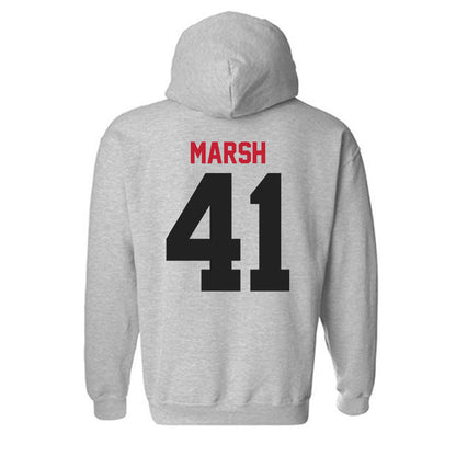 Ball State - NCAA Football : Ben Marsh - Hooded Sweatshirt-1
