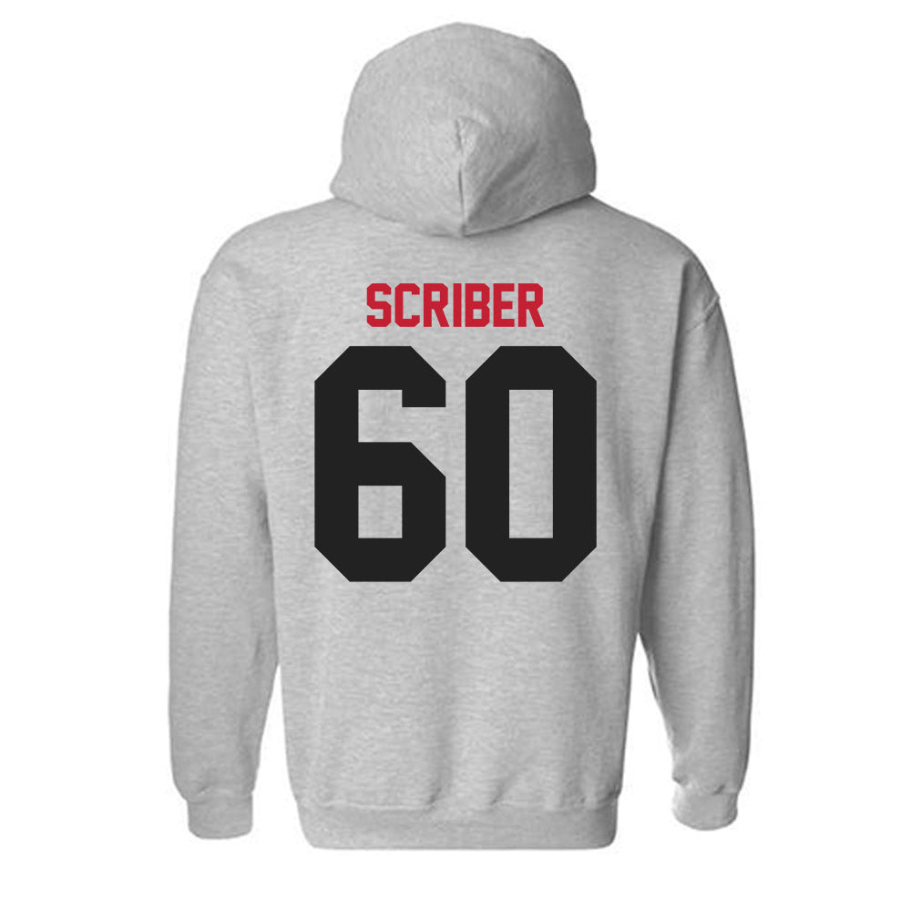 Ball State - NCAA Football : Blake Scriber - Hooded Sweatshirt-1