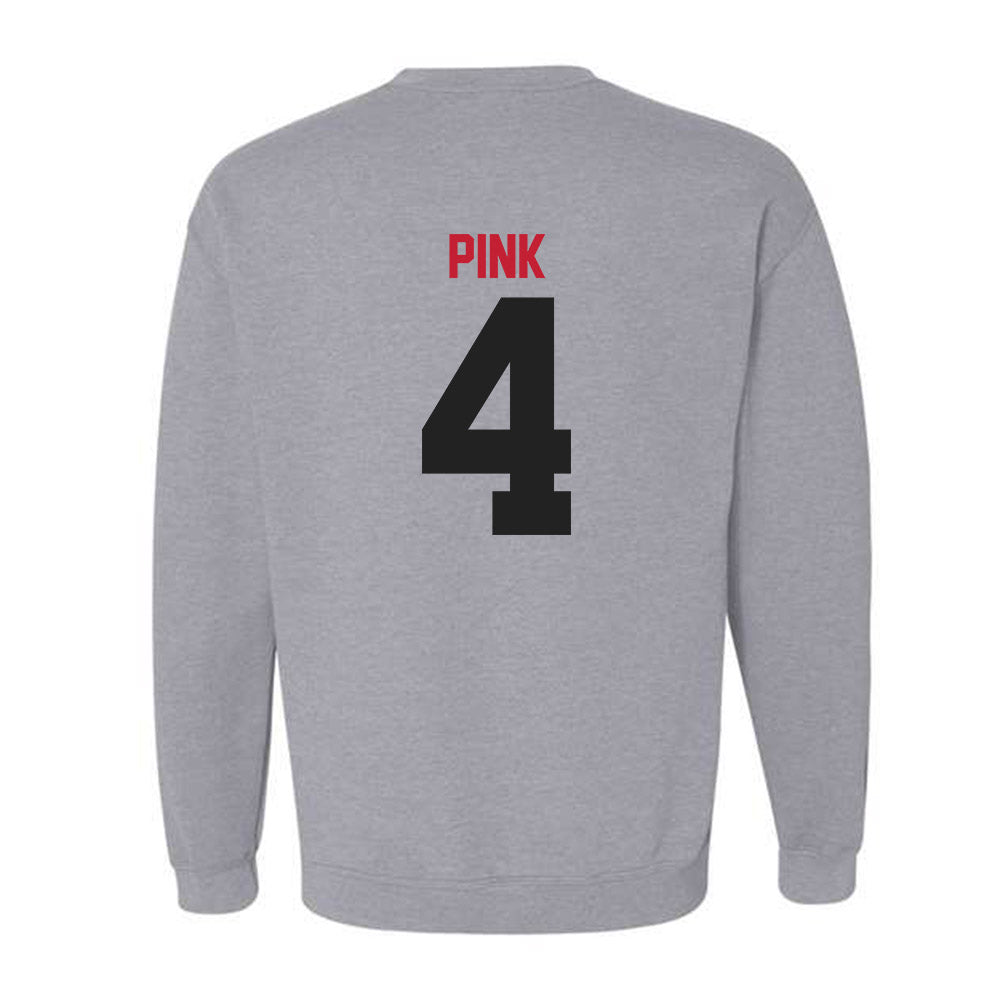 Ball State - NCAA Men's Volleyball : Xander Pink - Crewneck Sweatshirt