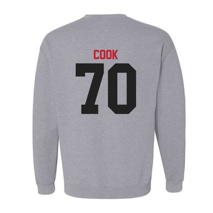 Ball State - NCAA Football : Tristan Cook - Crewneck Sweatshirt-1