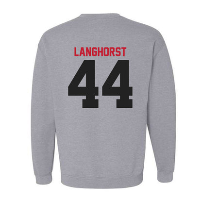 Ball State - NCAA Baseball : Kade Langhorst - Crewneck Sweatshirt-1