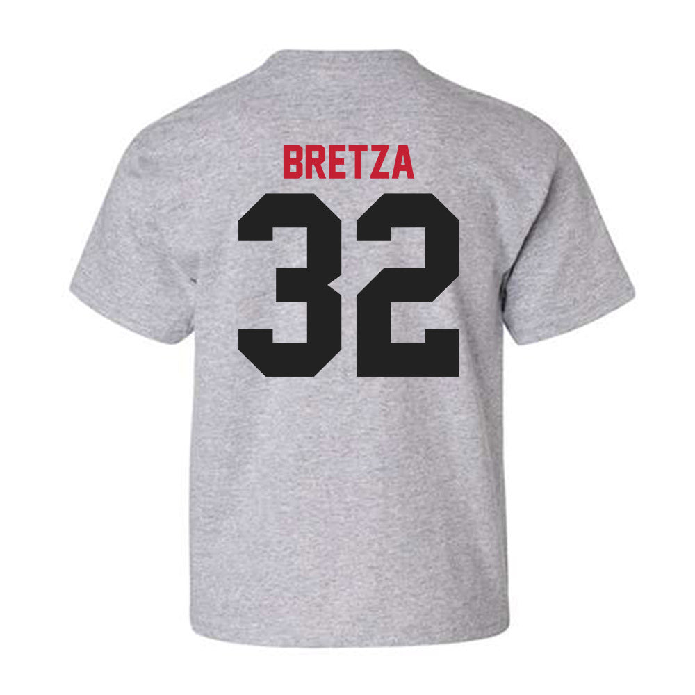 Ball State - NCAA Baseball : Zander Bretza - Youth T-Shirt-1