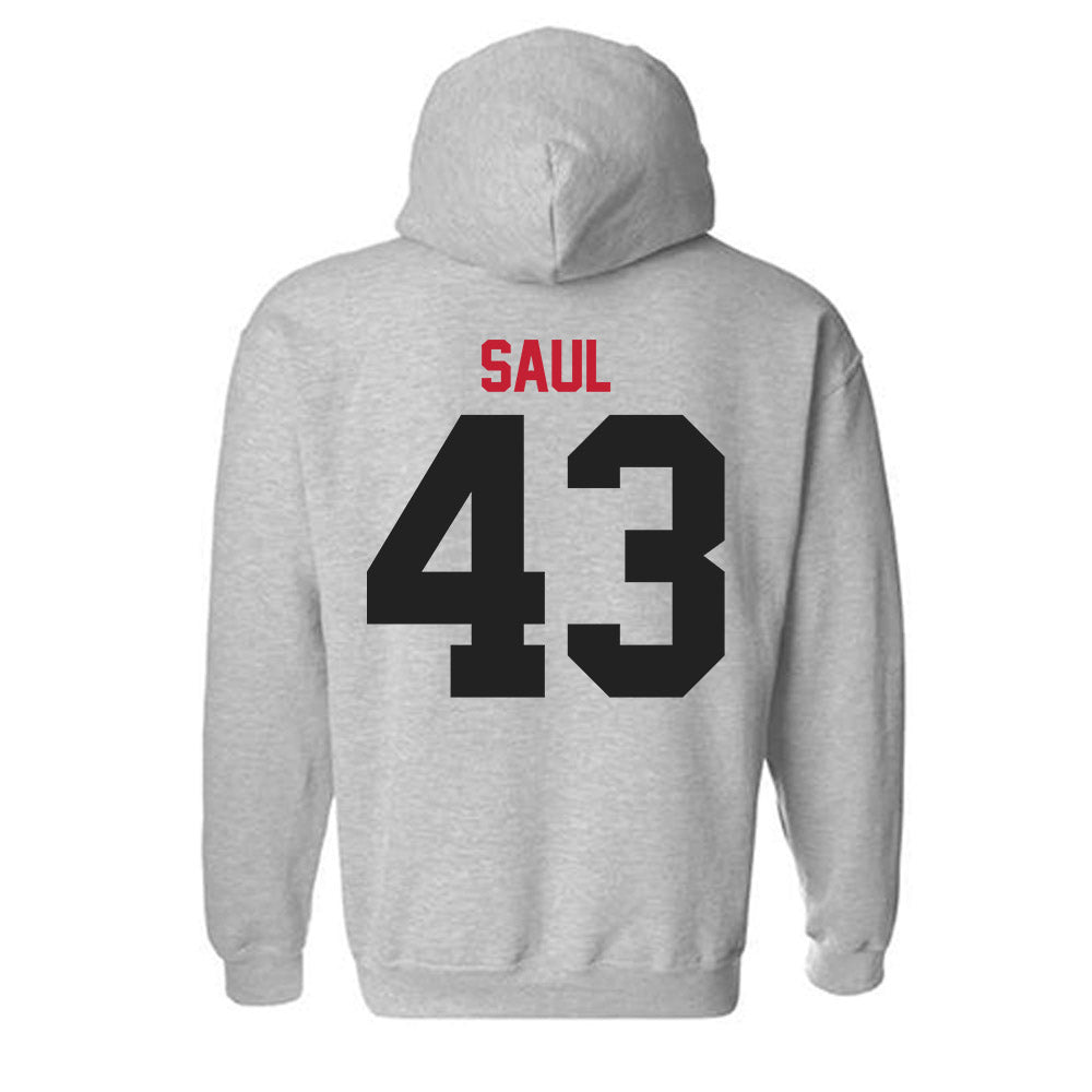 Ball State - NCAA Football : Adam Saul - Hooded Sweatshirt-1