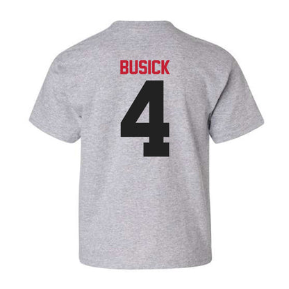 Ball State - NCAA Women's Volleyball : Paige Busick - Youth T-Shirt