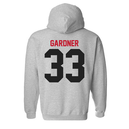 Ball State - NCAA Baseball : Patrick Gardner - Hooded Sweatshirt-1