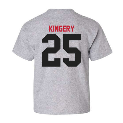  - NCAA Women's Basketball : Grace Kingery - Youth T-Shirt-1