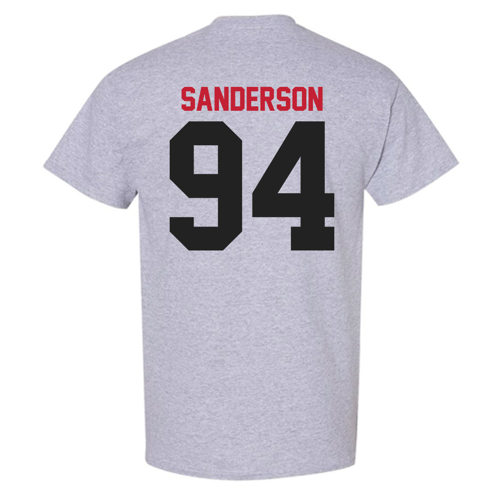 Ball State - NCAA Football : Hunter Sanderson - T-Shirt-1