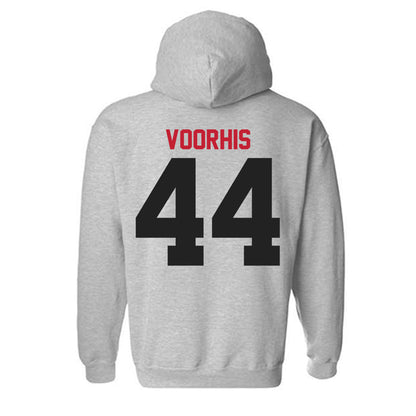 Ball State - NCAA Football : Nathan Voorhis - Hooded Sweatshirt-1