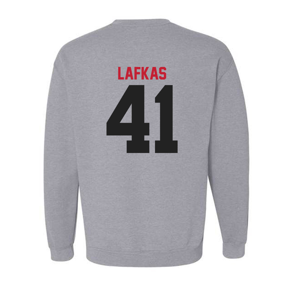Ball State - NCAA Baseball : Joe Lafkas - Crewneck Sweatshirt-1