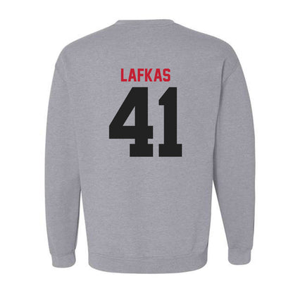 Ball State - NCAA Baseball : Joe Lafkas - Crewneck Sweatshirt-1