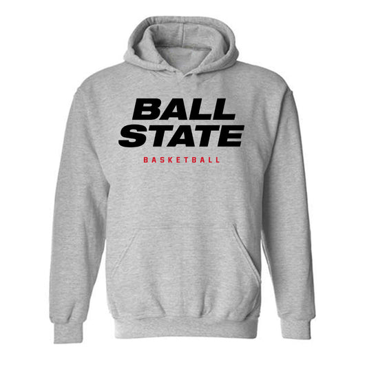 Ball State - NCAA Men's Basketball : Preston Copeland - Hooded Sweatshirt-0