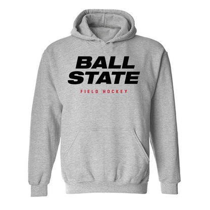 Ball State - NCAA Women's Field Hockey : Grace Clokie - Hooded Sweatshirt-0