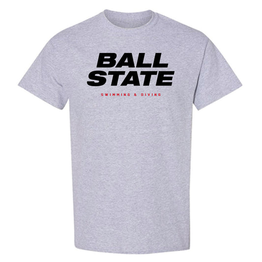 Ball State - NCAA Women's Swimming & Diving : Magdalena Lechowska - T-Shirt-0