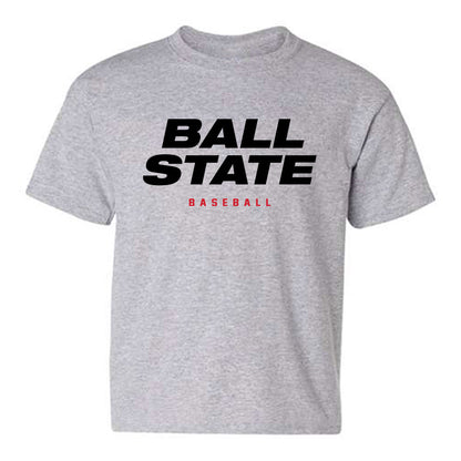 Ball State - NCAA Baseball : Caden Lockwood - Youth T-Shirt-0