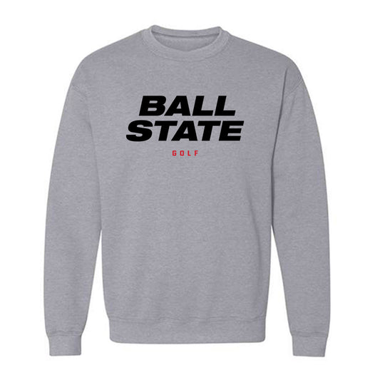 Ball State - NCAA Men's Golf : Carter Smith - Crewneck Sweatshirt-0