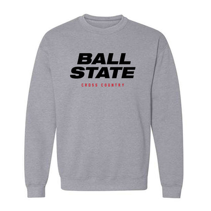 Ball State - NCAA Women's Cross Country : Emily Decker - Crewneck Sweatshirt-0