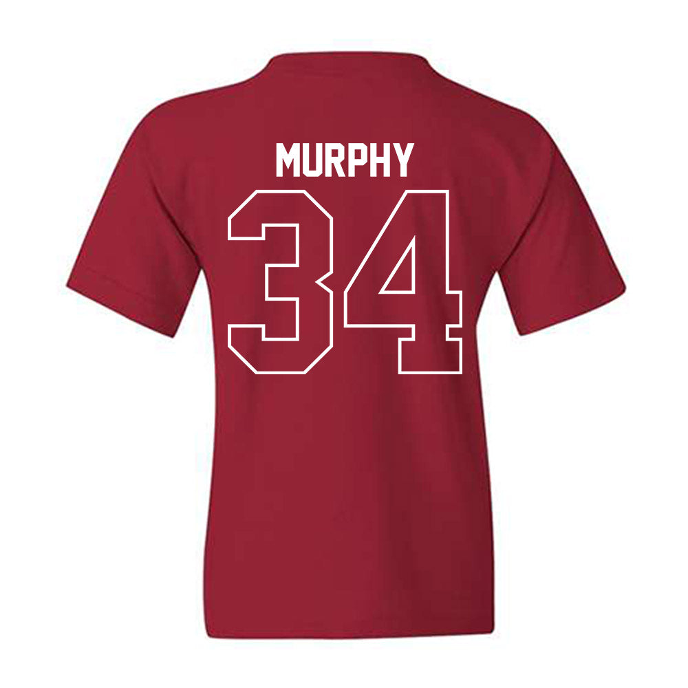 Ball State - NCAA Baseball : Trent Murphy - Youth T-Shirt-1