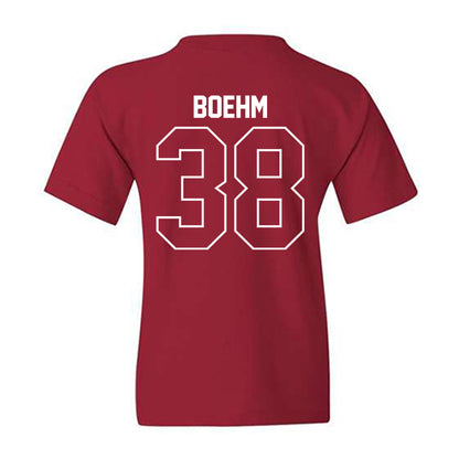 Ball State - NCAA Football : Brody Boehm - Youth T-Shirt-1