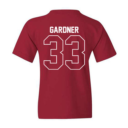 Ball State - NCAA Baseball : Patrick Gardner - Youth T-Shirt-1
