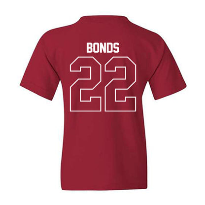 Ball State - NCAA Football : Jalen Bonds - Youth T-Shirt-1
