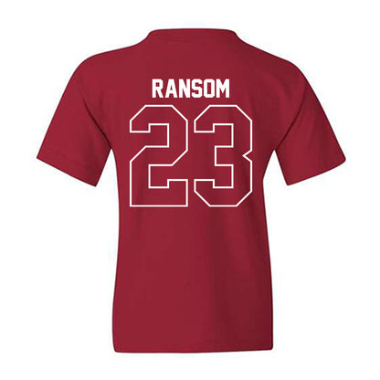 Ball State - NCAA Women's Basketball : Zuri Ransom - Youth T-Shirt-1
