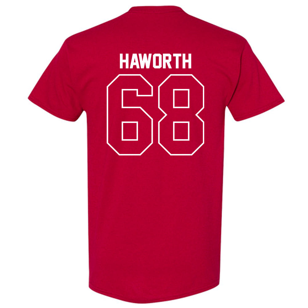 Ball State - NCAA Football : Grant Haworth - T-Shirt-1