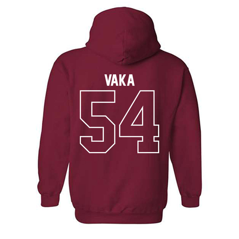 Ball State - NCAA Football : Spencer Vaka - Hooded Sweatshirt-1
