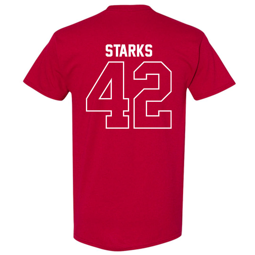 Ball State - NCAA Football : Layton Starks - T-Shirt-1