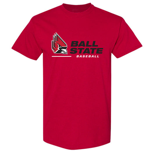Ball State - NCAA Baseball : Max Kalk - T-Shirt