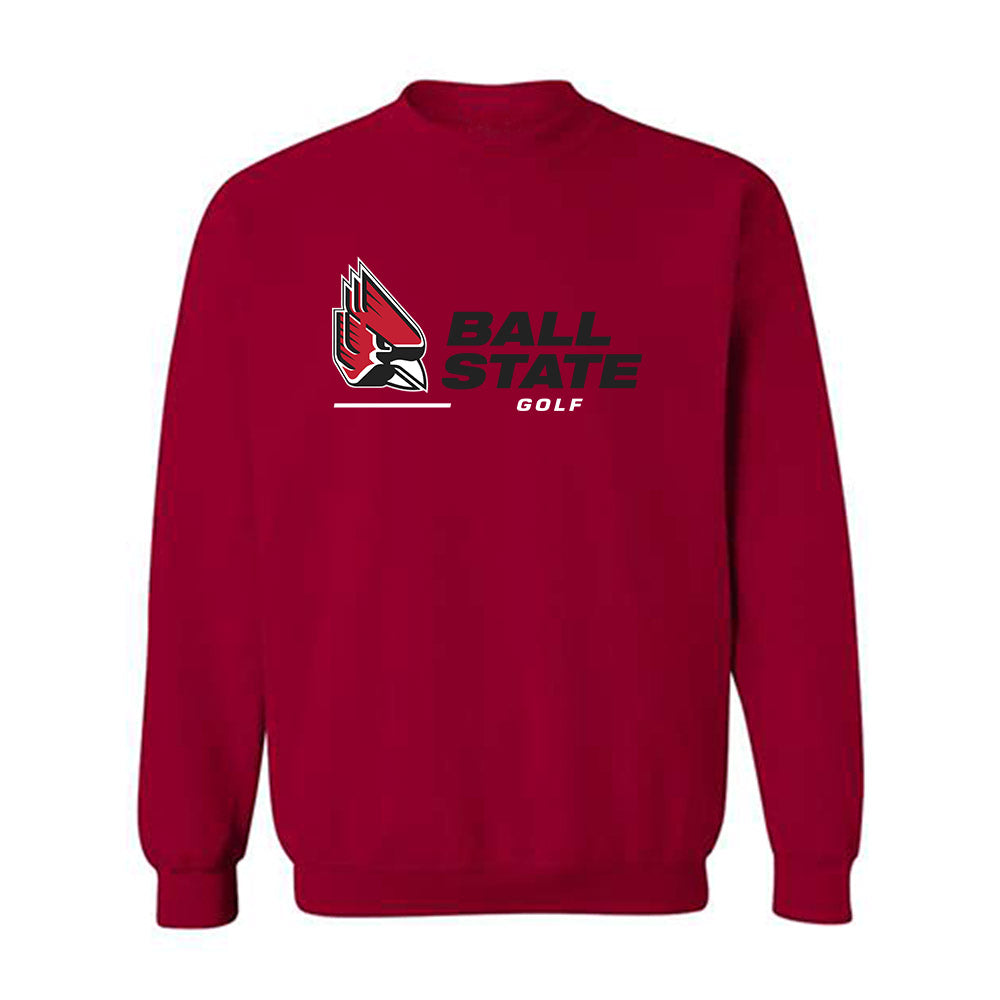 Ball State - NCAA Men's Golf : Carter Smith - Crewneck Sweatshirt-0