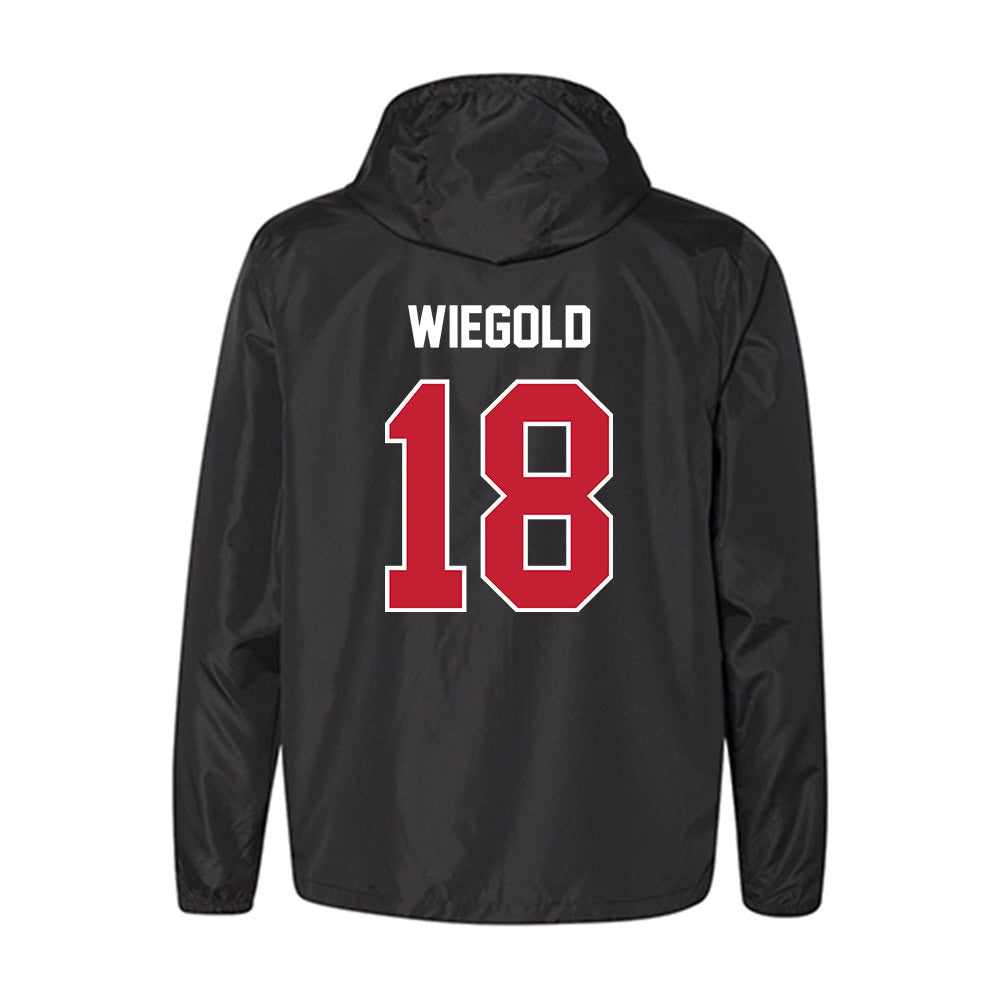 Ball State - NCAA Football : Jackson Wiegold - Windbreaker-1