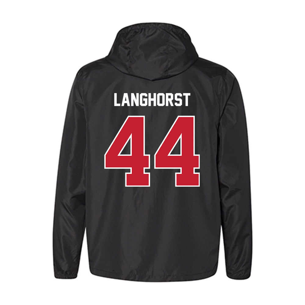 Ball State - NCAA Baseball : Kade Langhorst - Windbreaker-1