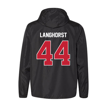 Ball State - NCAA Baseball : Kade Langhorst - Windbreaker-1