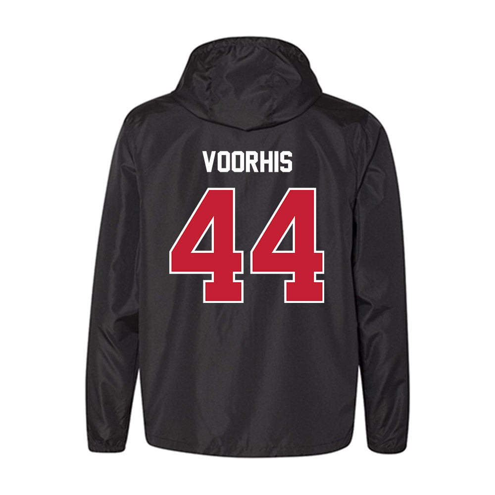 Ball State - NCAA Football : Nathan Voorhis - Windbreaker-1