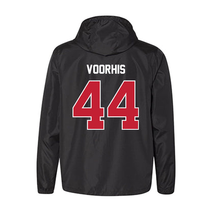 Ball State - NCAA Football : Nathan Voorhis - Windbreaker-1