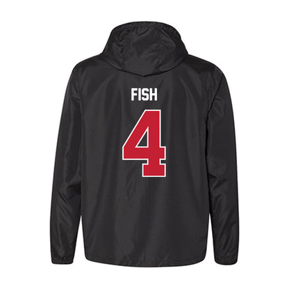 Ball State - NCAA Men's Basketball : Kayden Fish - Windbreaker-1