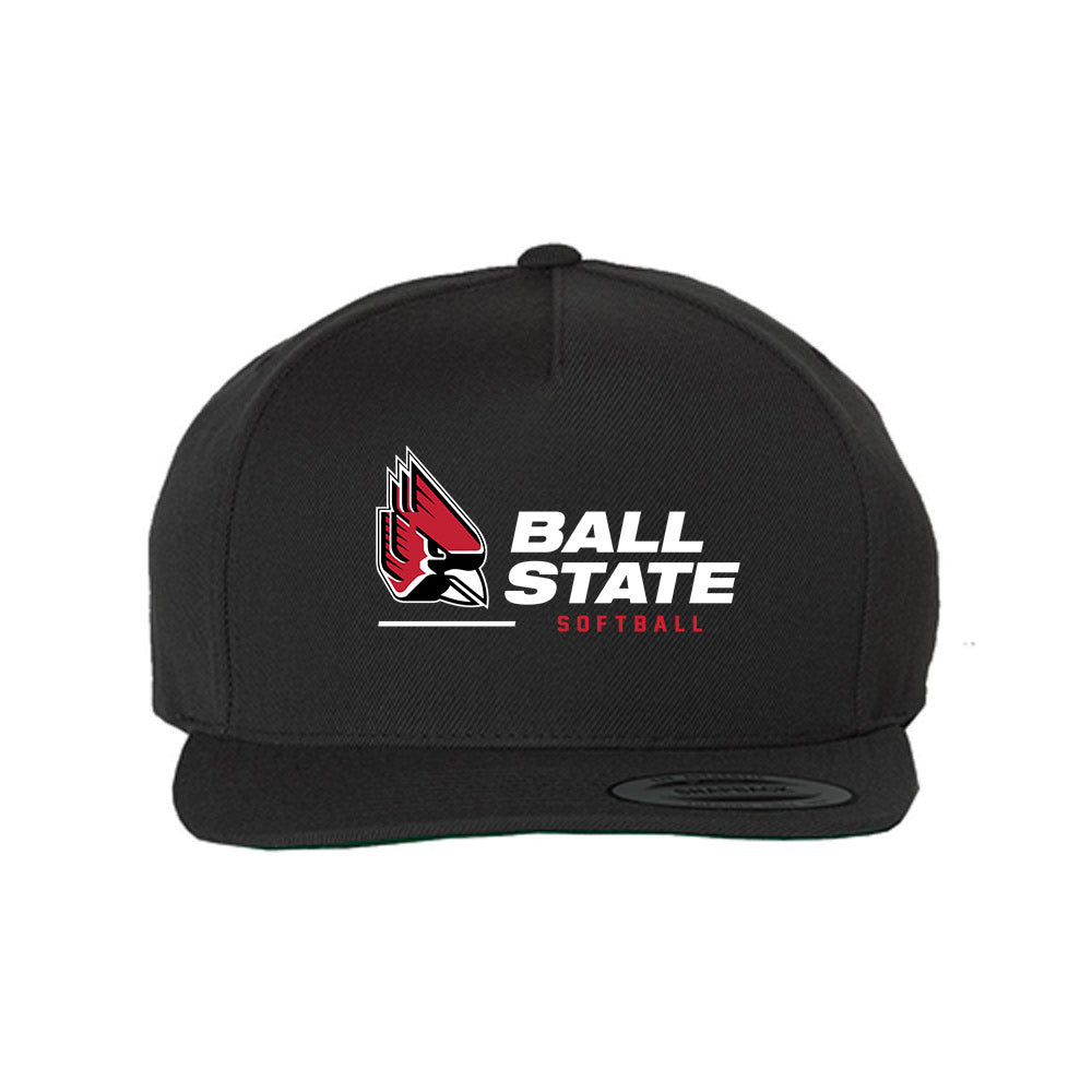 Ball State - NCAA Softball : Mandy Lauth - Snapback Hat-0