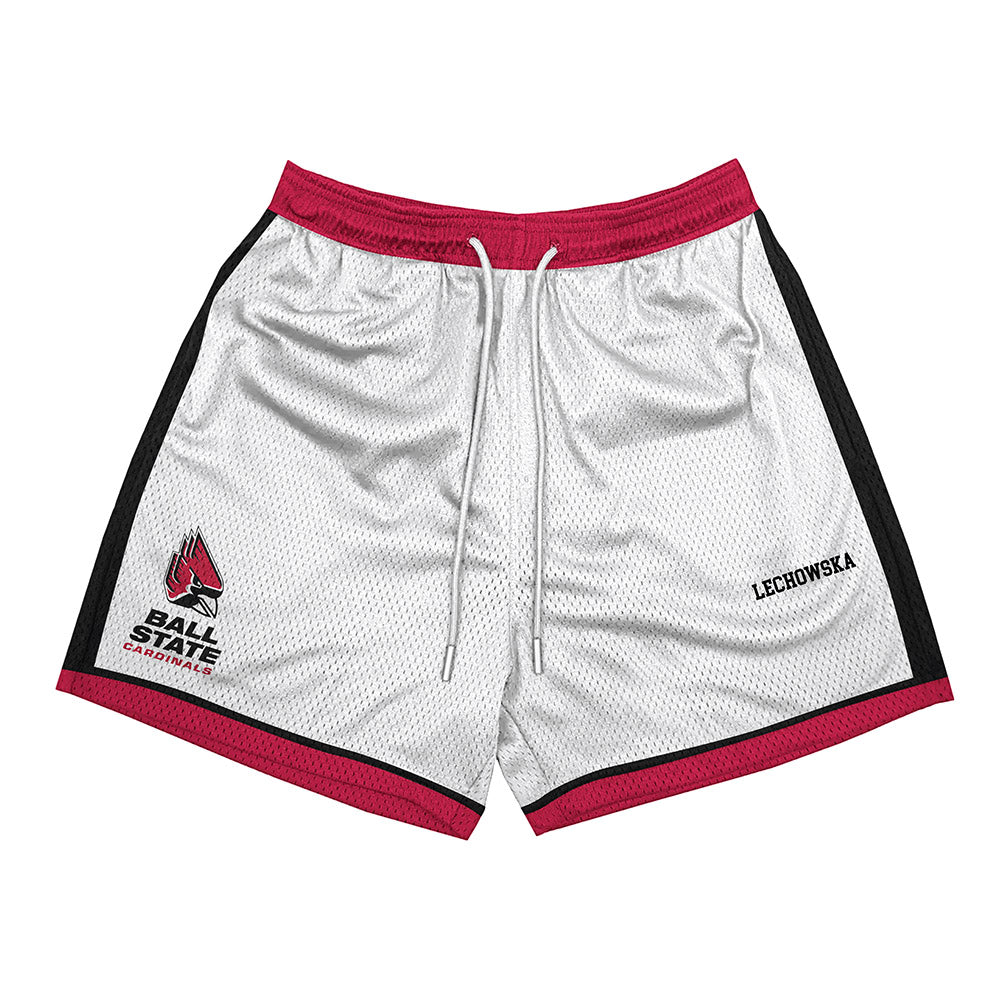 Ball State - NCAA Women's Swimming & Diving : Magdalena Lechowska - Shorts-0