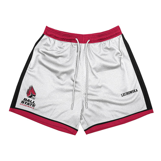 Ball State - NCAA Women's Swimming & Diving : Magdalena Lechowska - Shorts-0