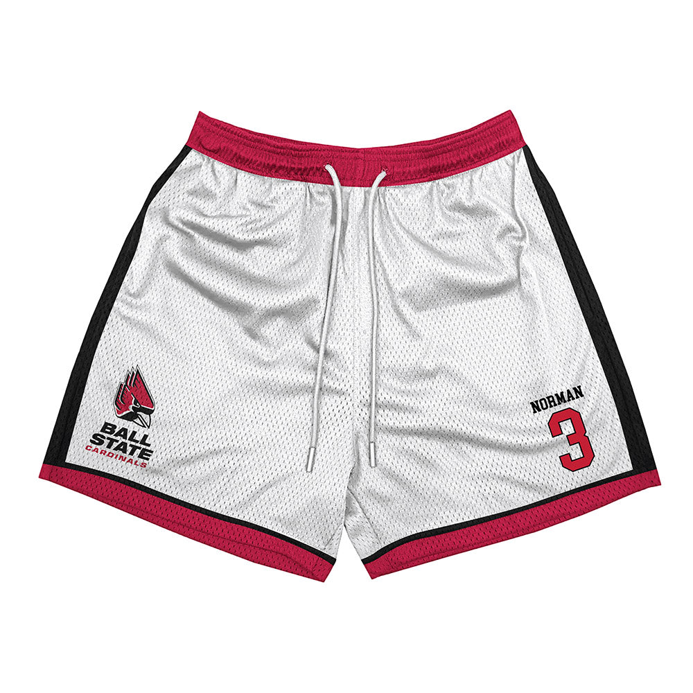 Ball State - NCAA Women's Basketball : Karsyn Norman - Shorts-0