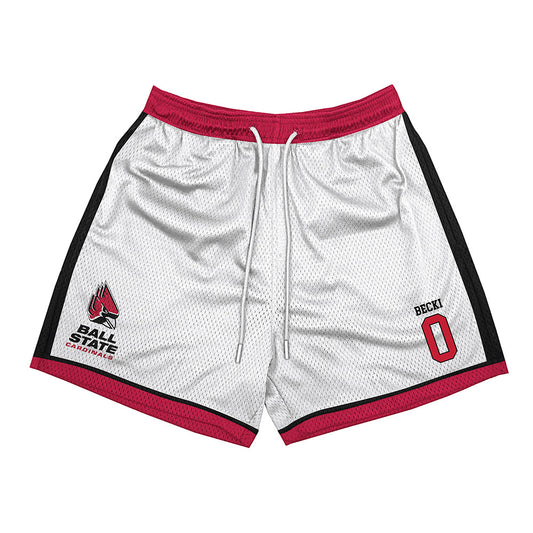 Ball State - NCAA Women's Basketball : Ally Becki - Shorts