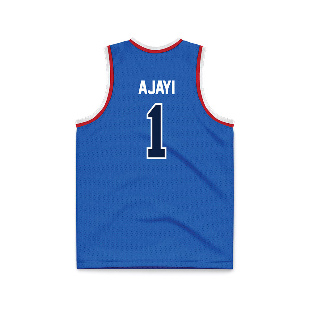 Gonzaga - NCAA Men's Basketball : Michael Ajayi - Basketball Jersey-1