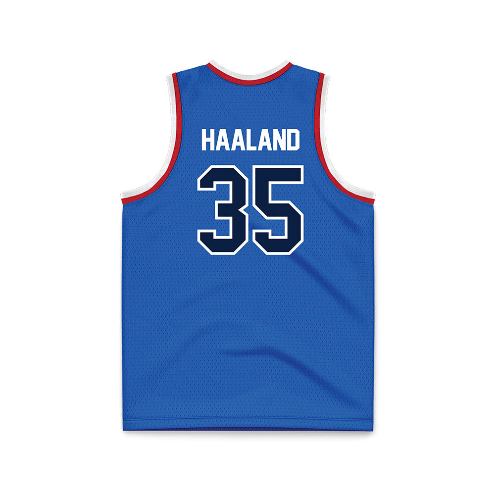 Gonzaga - NCAA Men's Basketball : Noah Haaland - Basketball Jersey