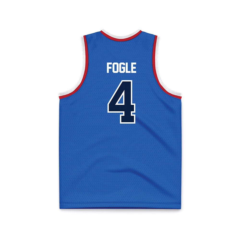 Gonzaga - NCAA Men's Basketball : Davis Fogle - Basketball Jersey-1
