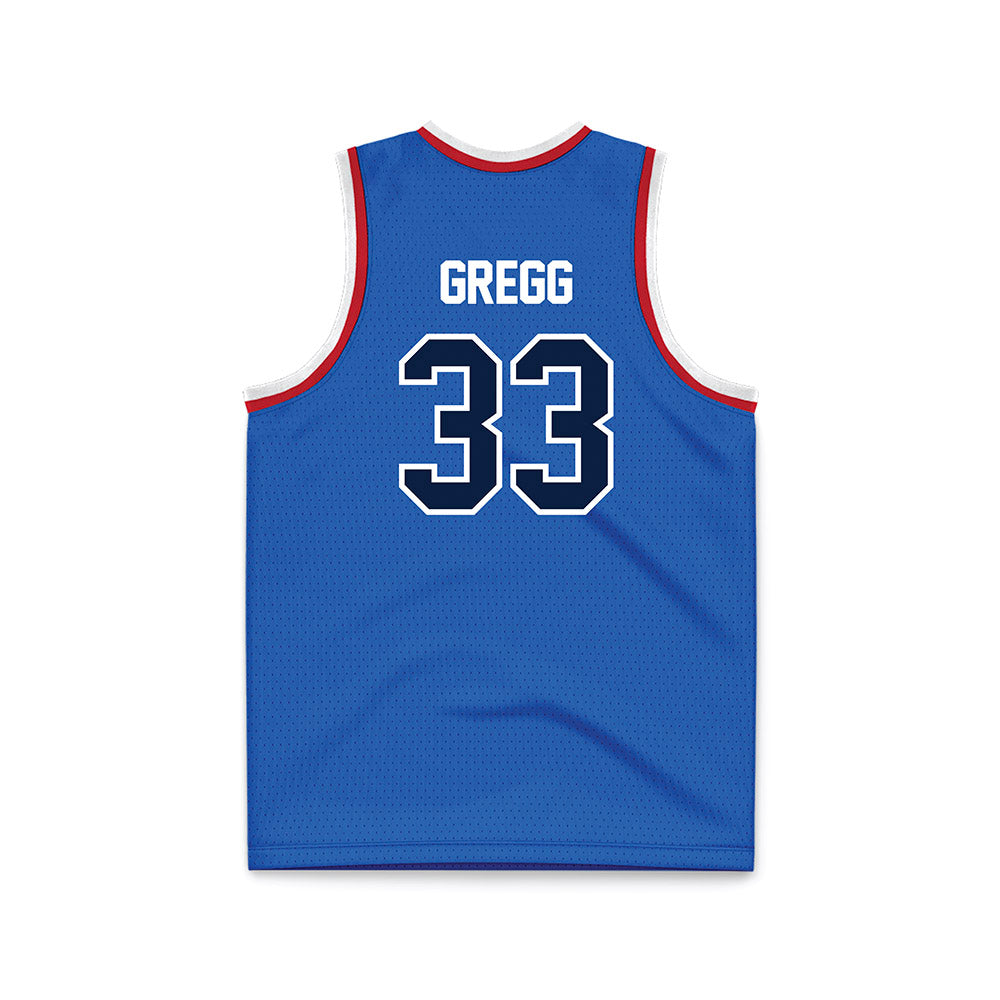 Gonzaga - NCAA Men's Basketball : Benjamin Gregg - Basketball Jersey