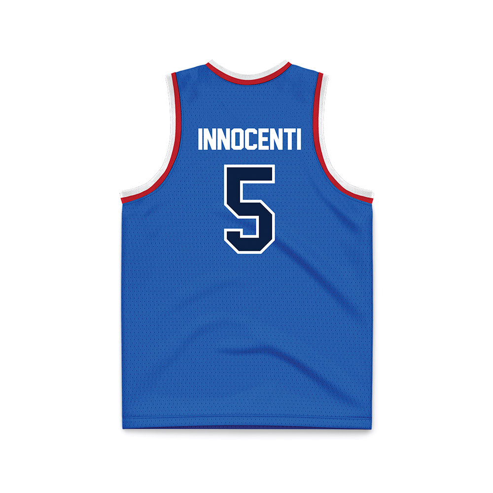 Gonzaga - NCAA Men's Basketball : Emmanuel Innocenti - Basketball Jersey