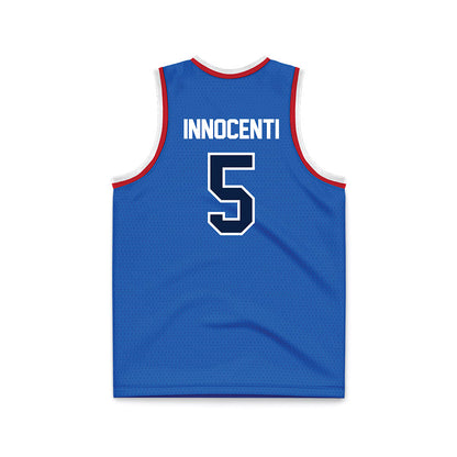 Gonzaga - NCAA Men's Basketball : Emmanuel Innocenti - Basketball Jersey