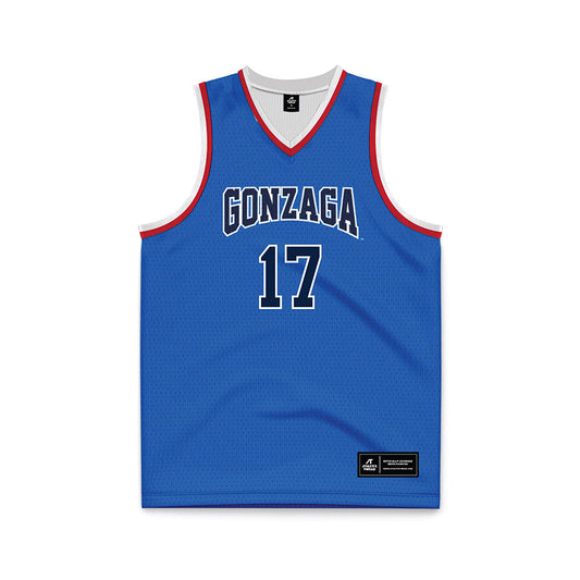 Gonzaga - NCAA Men's Basketball : Mario Saint-Supery - Basketball Jersey-0