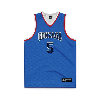 Gonzaga - NCAA Men's Basketball : Emmanuel Innocenti - Basketball Jersey